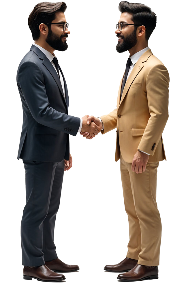 Partnership handshake