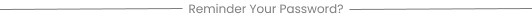 Password reset reminder